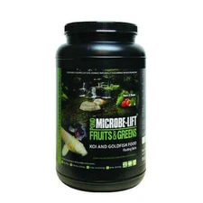 Microbe-Lift Legacy Fruits & Greens Koi Food  2 lbs    MLLFGMD