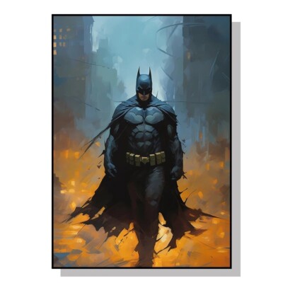 Batman Marvel Film Poster Druck | Wandkunst | Marvel Bild