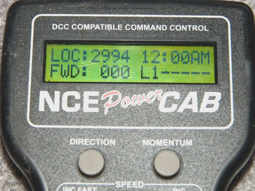 NCE Power Cab - Handheld Throttle Unit DCC Compatible Command Control w Manual - Picture 4 of 8