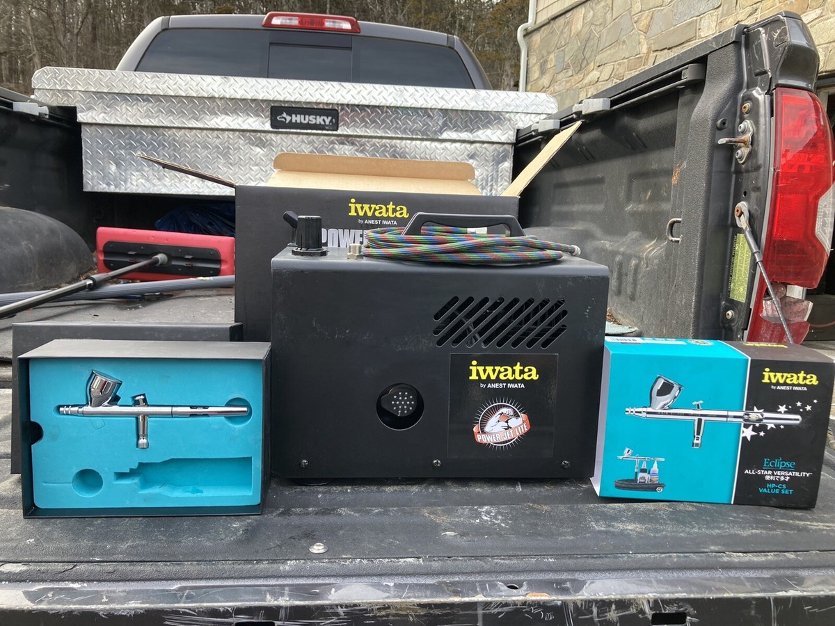 Iwata Power Jet Lite Airbrush Compressor, Model IS925