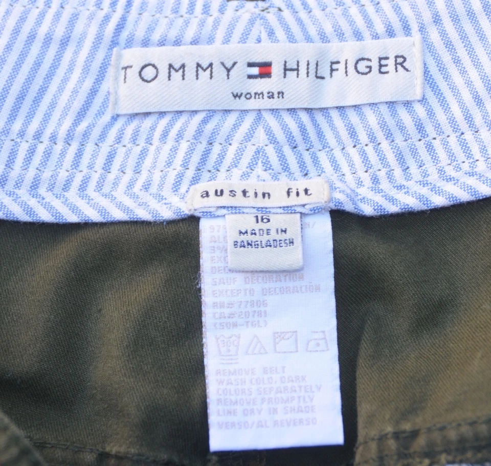 Pantalones para mujer Tommy Hilfiger vintage talla 16. Foto 3 de 4