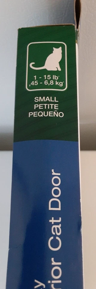 PetSafe Cat Dog Door Small 1 lb - 15 lb CD10-050-11 2-Way Interior Brand New! - Image 3 of 4