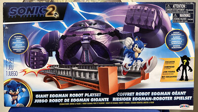 Sonic The Hedgehog 2 GIANT EGGMAN ROBOT PLAYSET & EXCLUSIVE Sonic The Hedgehog 2 GIANT EGGMAN ROBOT PLAYSET & EXCLUSIVE
