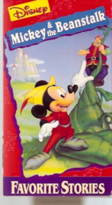 Mickey & The Beanstalk ( VHS 1994 ) Walt Disney Favorite Stories ...