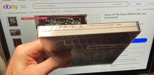 SHAUN OF THE DEAD CUSTOM MONDO NUMBERED STEELBOOK: BEST BUY WAREHOUSE - Picture 13 of 24