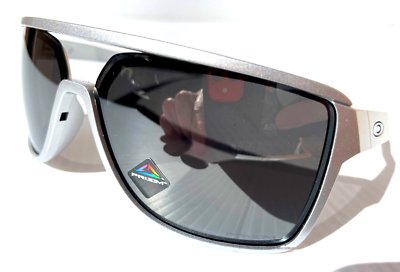NEW Oakley CASTEL X-Silver Frame PRIZM Black Lens Sunglass 9147-07