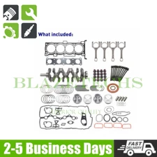 For Hyundai Kia 2.4 G4KJ Engine Rebuild Kit Crankshaft & Conrods & Bearing Sets