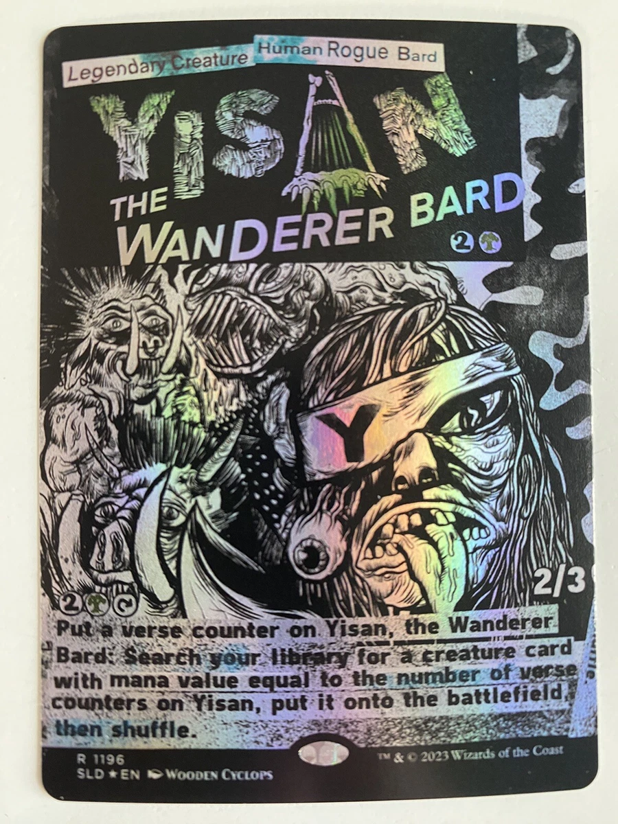 Yisan, Wanderer Bard *FOIL* SECRET LAIR: Legendary Flyers MT/NM MTG Combine Ship