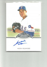 2011 Topps Marquee Monumental Markings Autographs #AOG Alexi Ogando 091/570  B46