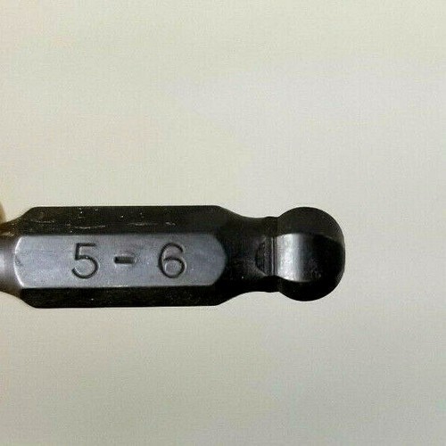 Vintage Herbrand Hex Ball Bit M0506B, Hex Ball Bit #5 & #6 - Picture 3 of 4