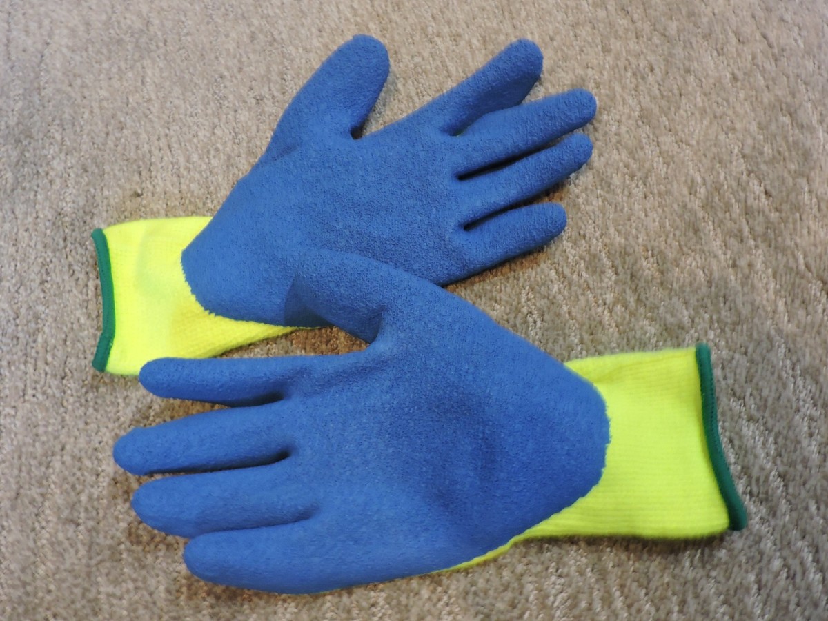 Guanti Memphis 9690Y Guanti Da Lavoro Invernali MCR Safety NXG Hi-Vis - Isolati, Palmo In Lattice Blu/giallo, Taglie M-2XL Wd RedPro - Foto 4