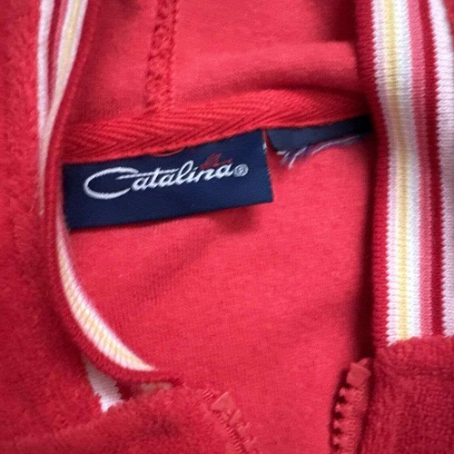 Vintage Track Jackets Womens M (8/10) Full Zip Vintage 80s Juicy Coture Red - Picture 4 of 4