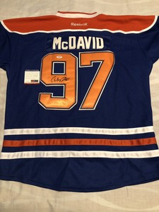 connor mcdavid signed jersey ebay