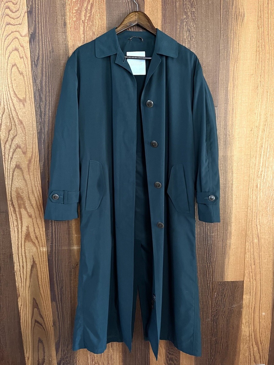 NEWPORT HARBOR Trench Coat Deep Blue Classic Cut | eBay