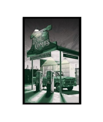 Lukee Comb July 29, 2023 Philadelphia, PA Poster, Wall Art Decor Home Print