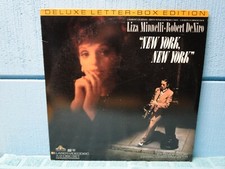 New York New York Deluxe Extended Play Laserdisc 2 Disc Set -EXTRA LDs SHIP FREE
