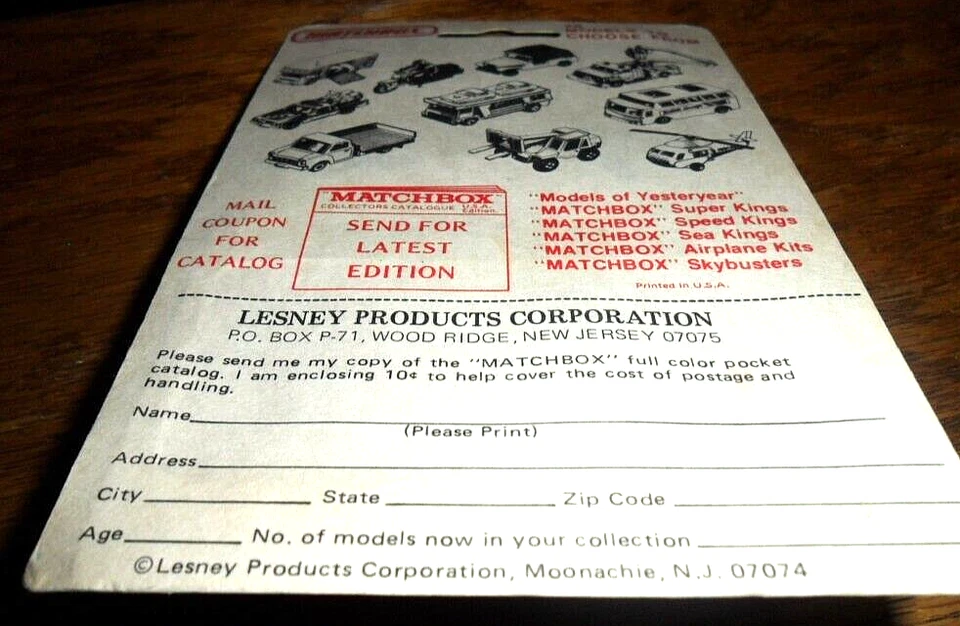 1976 Lesney MATCHBOX Superfast #74 Mercury Cougar Wagon BRADY BUNCH STYLE - Image 3 of 3