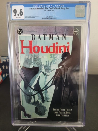 BATMAN HOUDINI THE DEVIL'S WORKSHOP CGC 9.6 GRADED 1993 DC COMICS ELSEWORLDS