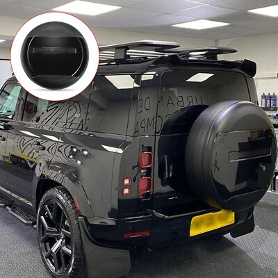#ad #ad ABS Black Spare Tyre Tire Cover Fits For 2020 2025 Land Rover Defender 90 110 $217.45