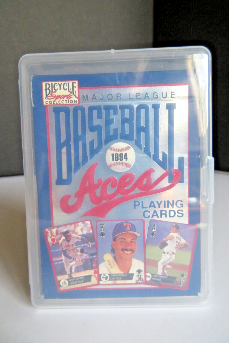 1994 VINTAGE Major League Baseball MLB ACES Bicycle Playing Cards
