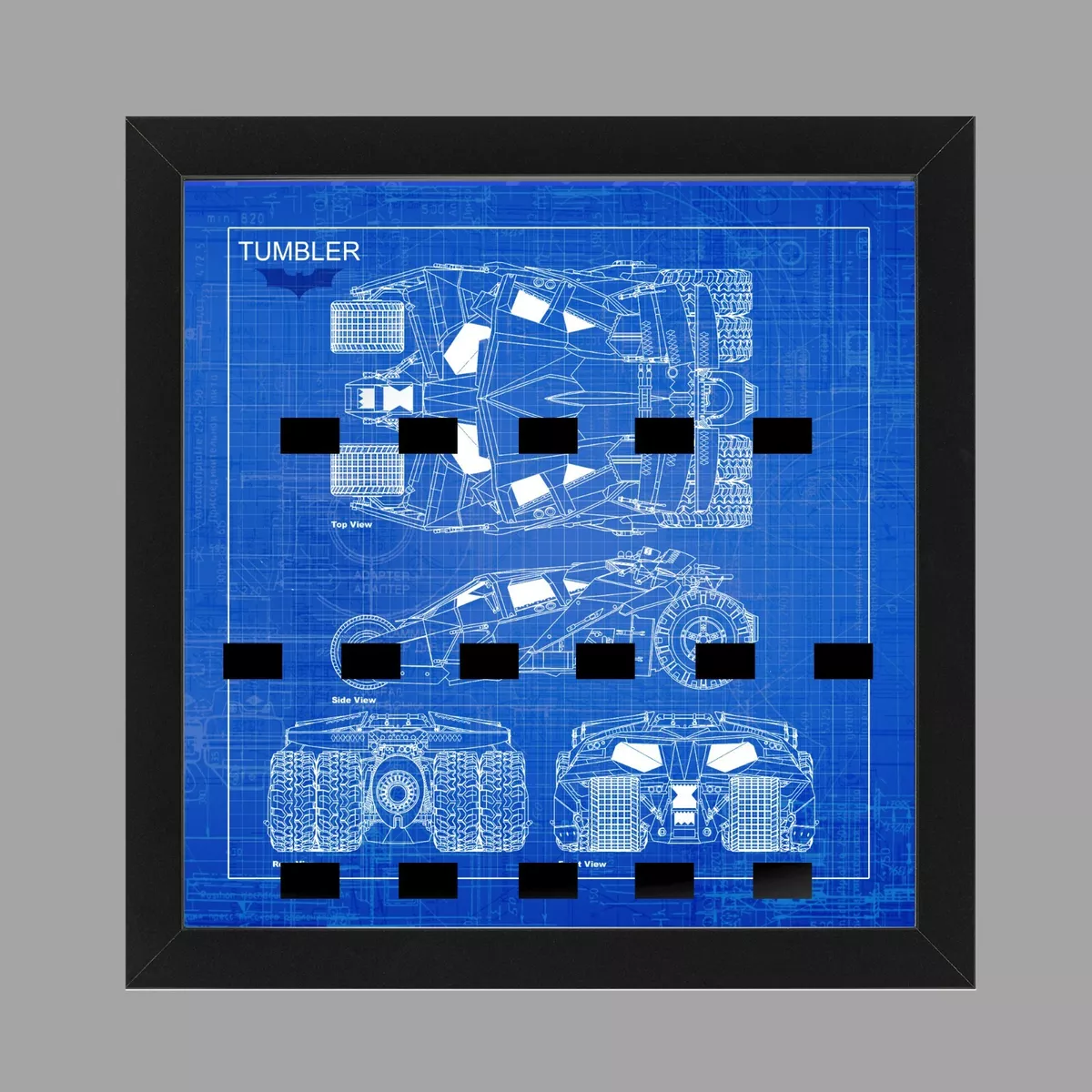 batmobile tumbler blueprints