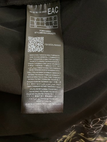 Guess Nadira Sheer-Hem Gathered Maxi Dress Small NWT - Picture 8 of 11