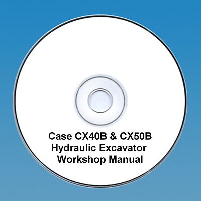 Manuel D'atelier Sur CD Pour Mini-pelleteuse CX40B/CX50B Et Tracteurs Ford