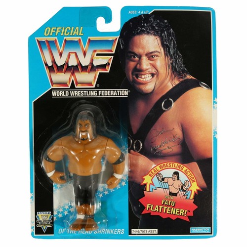 WWF Hasbro - Fatu of the Head Shrinkers (Series 10...