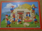 Vintage Toy Ges Gesch Germany Wooden Building Blocks Box Children German Elves — photo 8