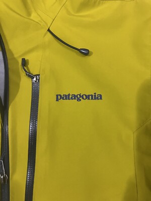 Patagonia Triolet Gore-Tex Jacket Mens Lime Green Size XS $450