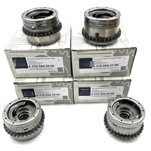 NEW OEM 4X Camshaft Adjuster Set for Mercedes Benz W212 W221 W166 M276 3.0L 3.5L - Picture 1 of 8