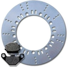 Kawasaki Front Brake Disc Rotor + Pads KLR KL 250 (1985-2005) NEW