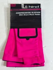 Hind Compression Sleeves with Smart Phone Holder Model # FLC101 Women's One Pair
