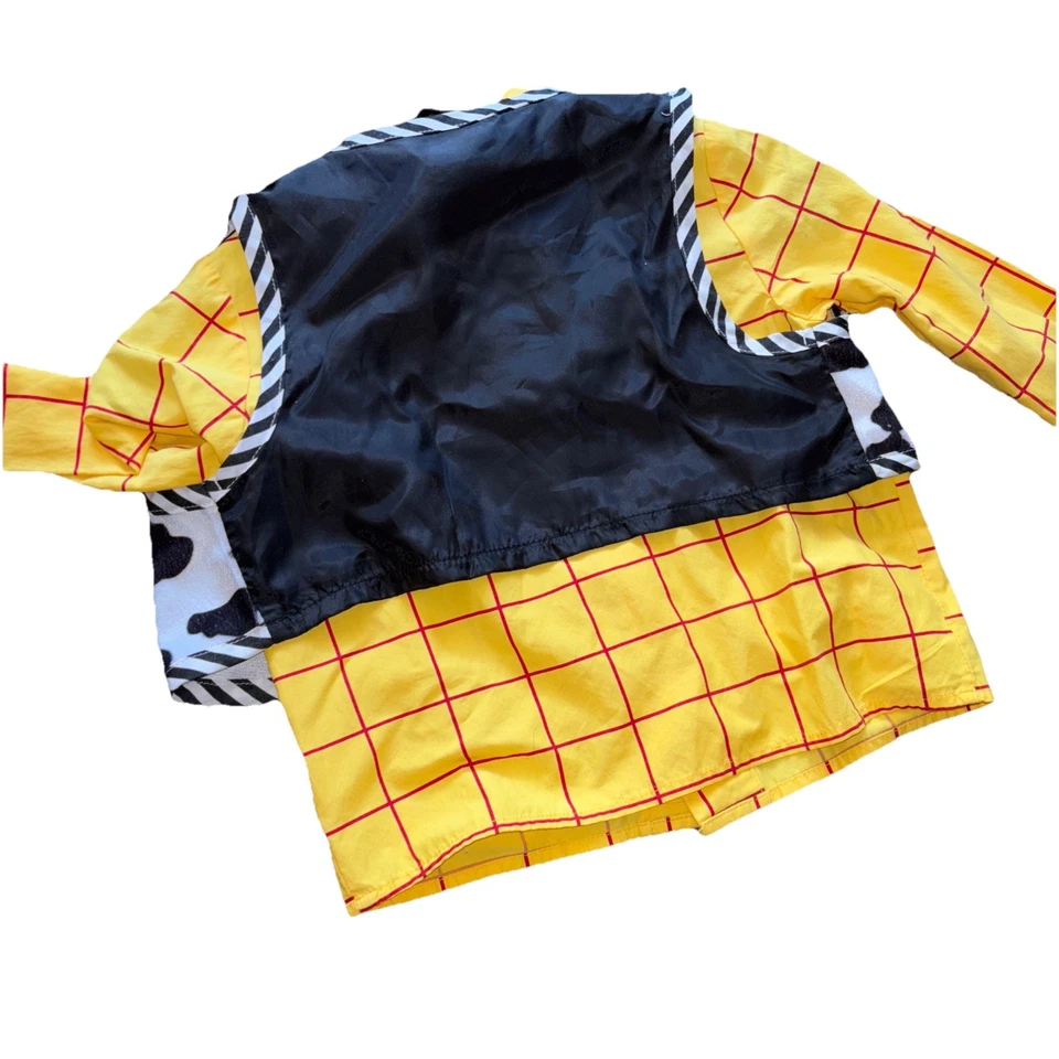 Disney - Toy Story Woody Disfraz Pantalones Top Chaleco Bandana Talla 4 sin pañuelo Foto 2 de 3