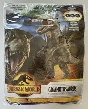 Jurassic World Child's Inflatable Dinosaur Costume Giganotosaurus New