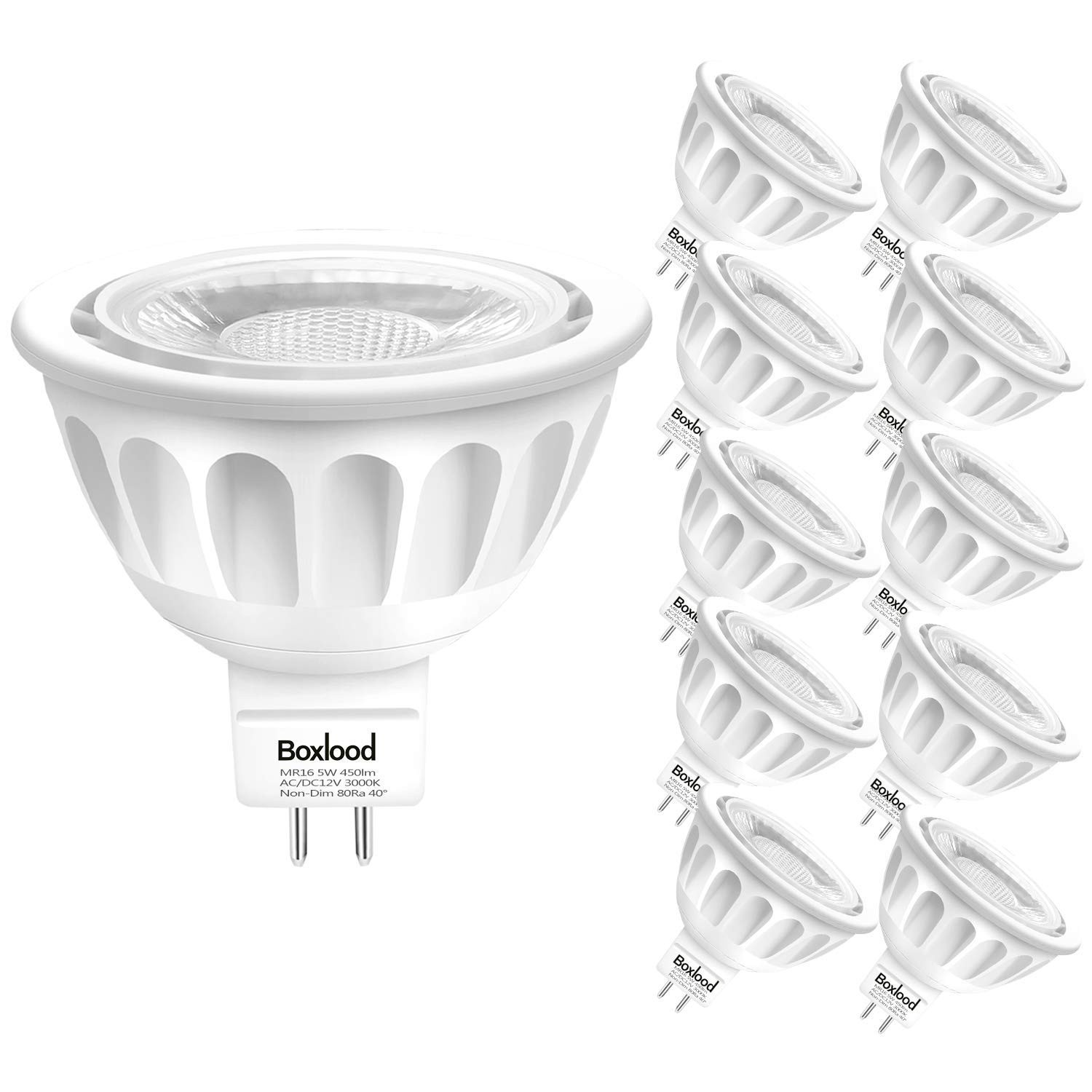 Ac/dc12 Volt Led Spotlight Bulb Gu5.3 Bipin Base 5 W