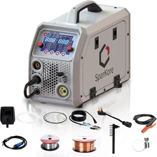 200Amp MIG Welder Machine 4-In-1 IGBT Inverter LED Digital Display Mig/Gasless F