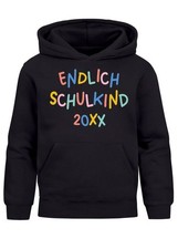 Kids Hoodie Boys Finally School Child 2025 Personalised Gifts For