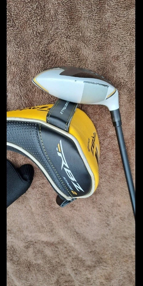 Golf Mujer Madera TAYLOR MADE RBZ 3 HL 17 RH Grafito L Dama Flex Cubierta Amarillo Foto 3 de 4