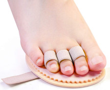 Toe Straightener Hammer Toes Corrector Pack of 2 3 Holes for Claw Toe Mallet T