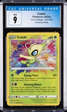 2020 POKEMON VIVID VOLTAGE AMAZING RARE #009/185 CELEBI CGC 9 on eBay