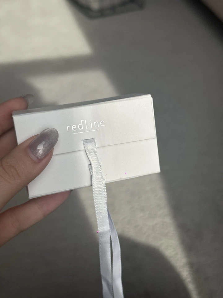 Pulsera Redline Oro Blanco 18k Diamante Rosa Pulsera Foto 4 de 4