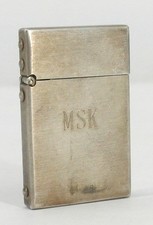 Vintage Tiffany & Co. Sterling Silver Slim Pocket Lighter