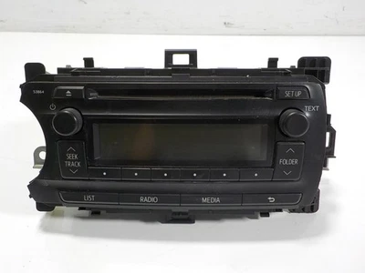 861200D640 AUDIOSYSTEM / RADIO-CD / 861200D640 / 17309168 FÜR TOYOTA YARIS 1.0 C - Bild 1 von 4