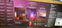 Philips Hue White & Color Ambiance Gradient Signe Stehleuchte 146Cm Schwarz NEU