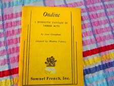 Ondine romantic fantasy in 3 acts 1956