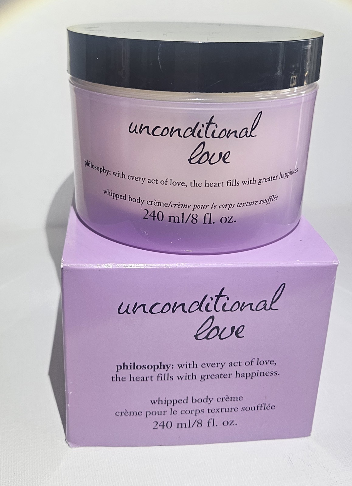 Philosophy Unconditional Love Luminous Body Creme 8 Ounces New In Box