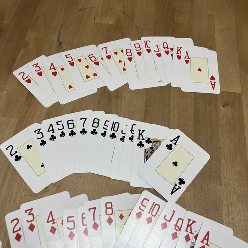 Mazzo di carte da gioco Cadaco Tripoley Card Game - serie senior faccia grande - Foto 5 di 7