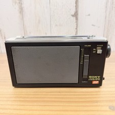 Sony ICF-S3 Vintage FM AM 2 Band Portable Radio Receiver Japan Used