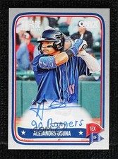 2024 Onyx Vintage Extended 4/10 Alejandro Osuna #VAALOS Auto 0j81